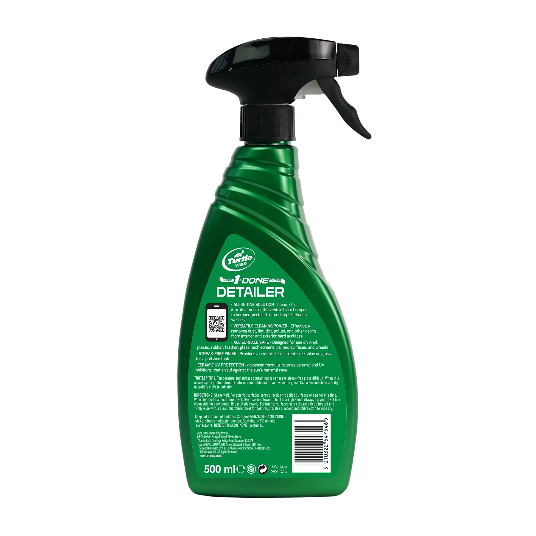 Turtlewax 1 & Done Detailer 500ml