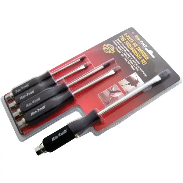 amtech Go-Thru Screwdriver Set 5pc