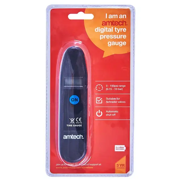 amtech Digital Tyre Pressure Gauge