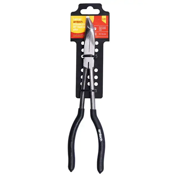 amtech 11Inch Bent Nose Plier - 90 Degree