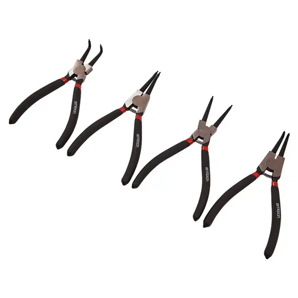 amtech 4pc 7Inch Pro Circlip Plier Set