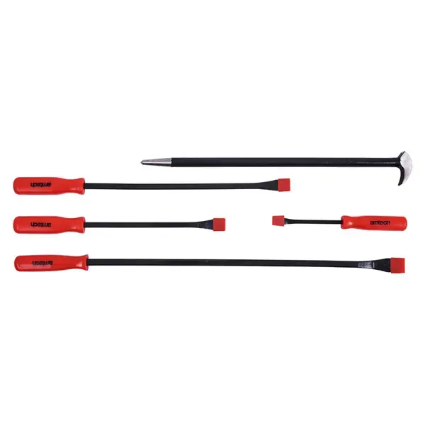 amtech 5pc Jumbo Pry Bar Set