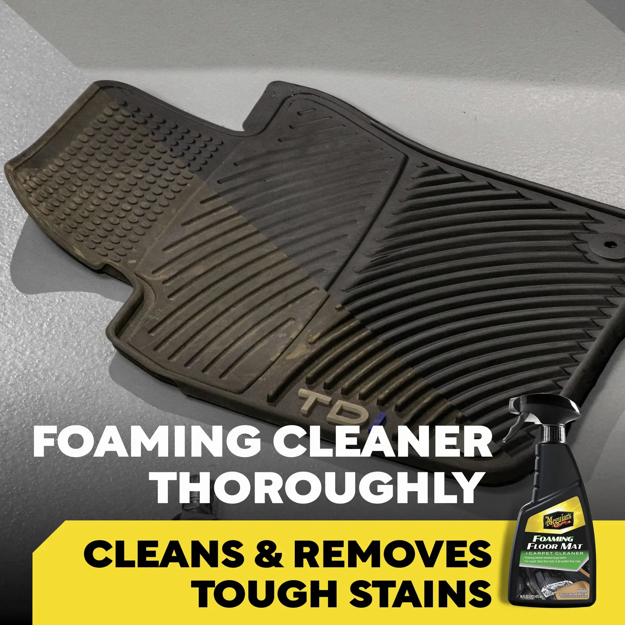 Meguiars Foaming Floormat + Carpet Cleaner 473ml
