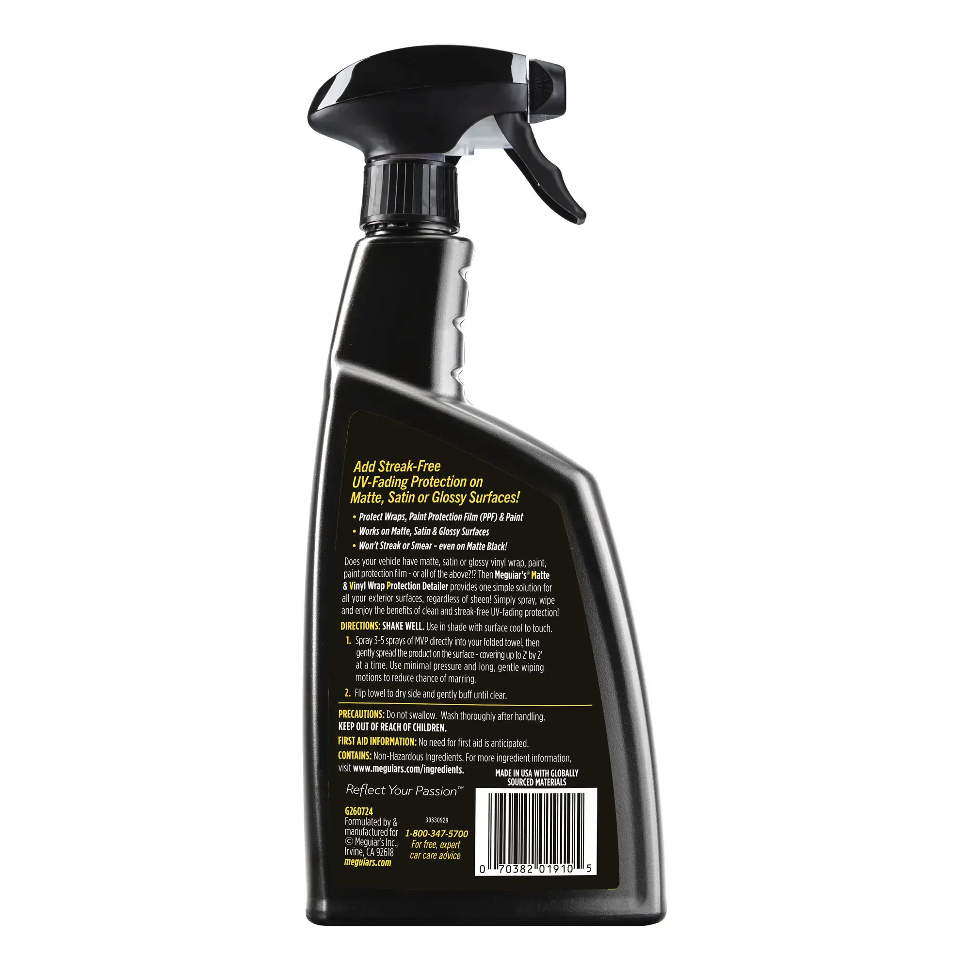 Meguiars Matte & Vinyl Wrap Protection Detailer 710ml