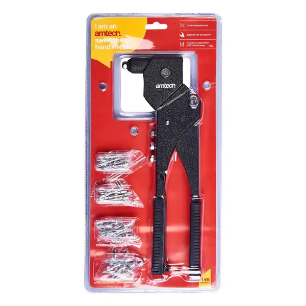 amtech Swivel Head Hand Riveter
