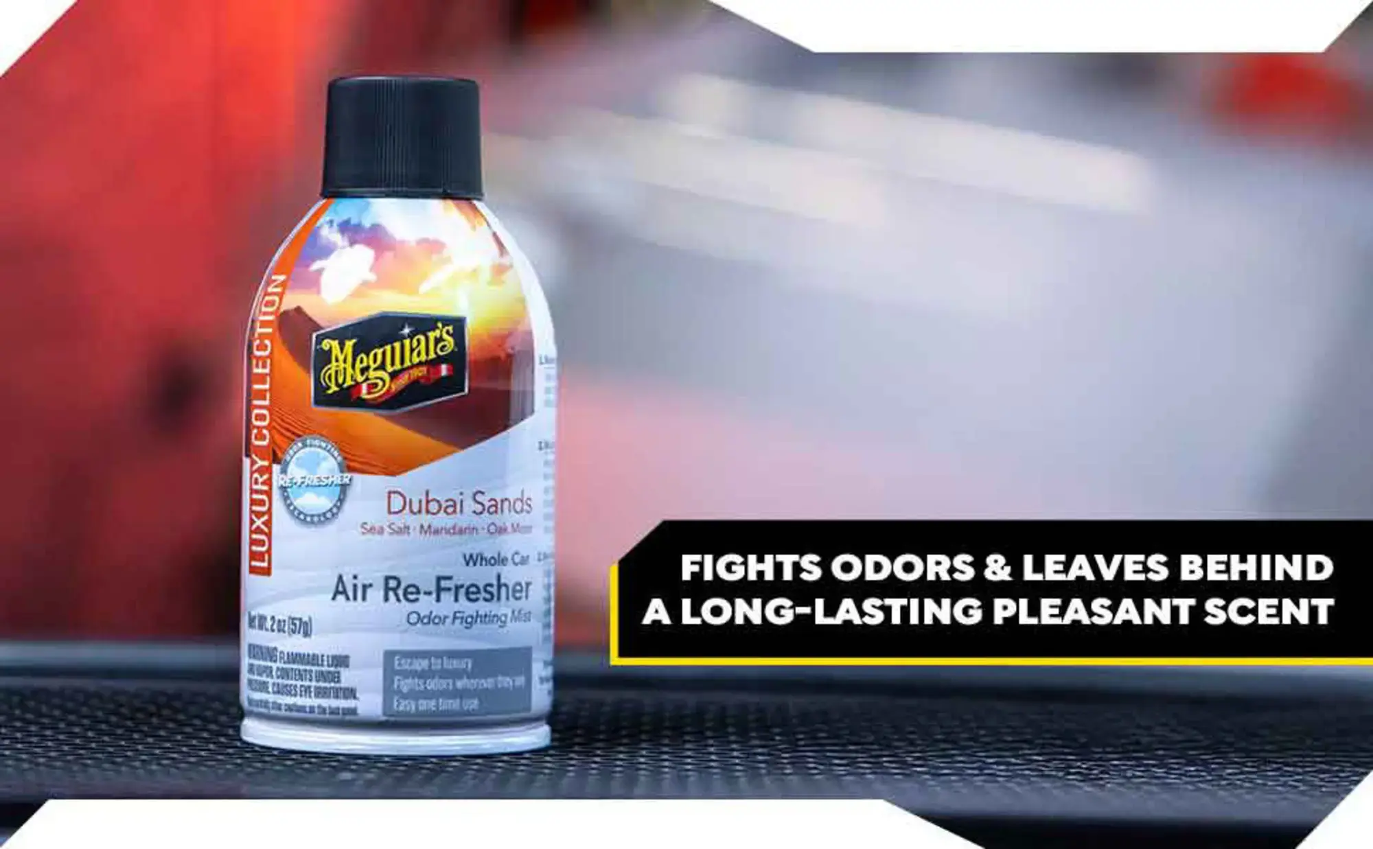 Meguiars Whole Car Air Re-Fresher Dubai Sands 59ml