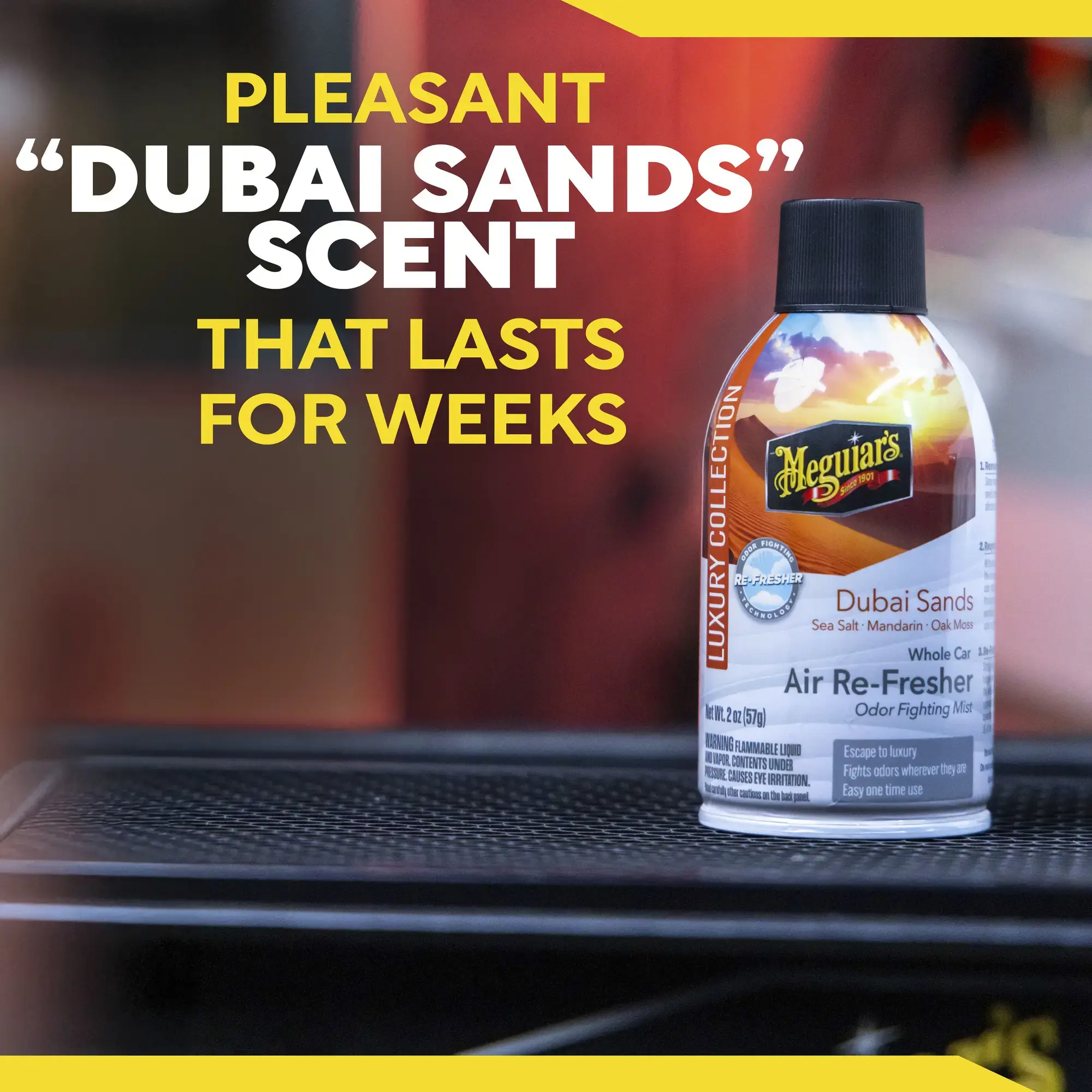Meguiars Whole Car Air Re-Fresher Dubai Sands 59ml