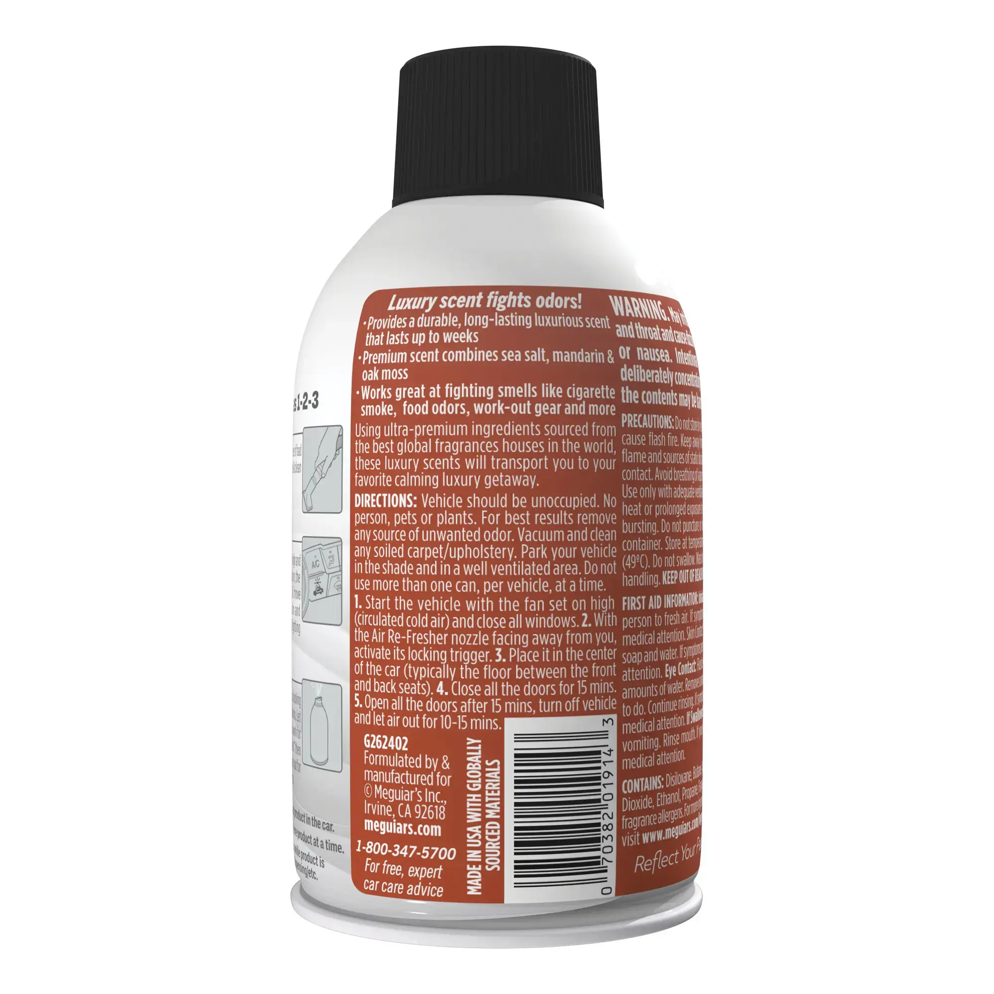 Meguiars Whole Car Air Re-Fresher Dubai Sands 59ml