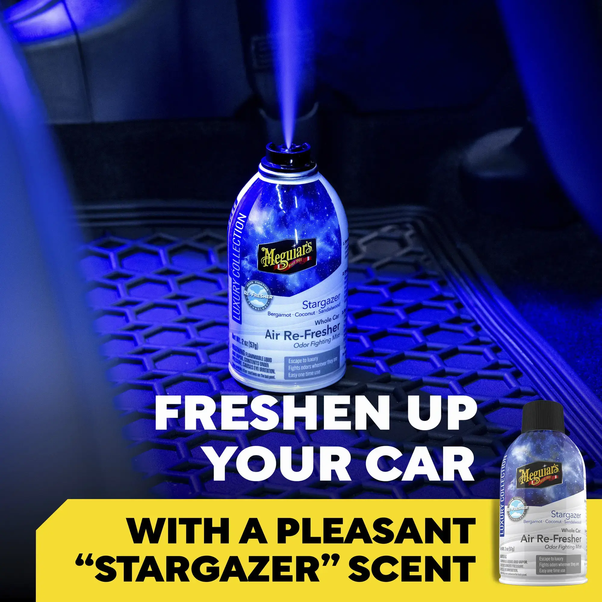 Meguiars Whole Car Air Re-Fresher Stargazer 59ml