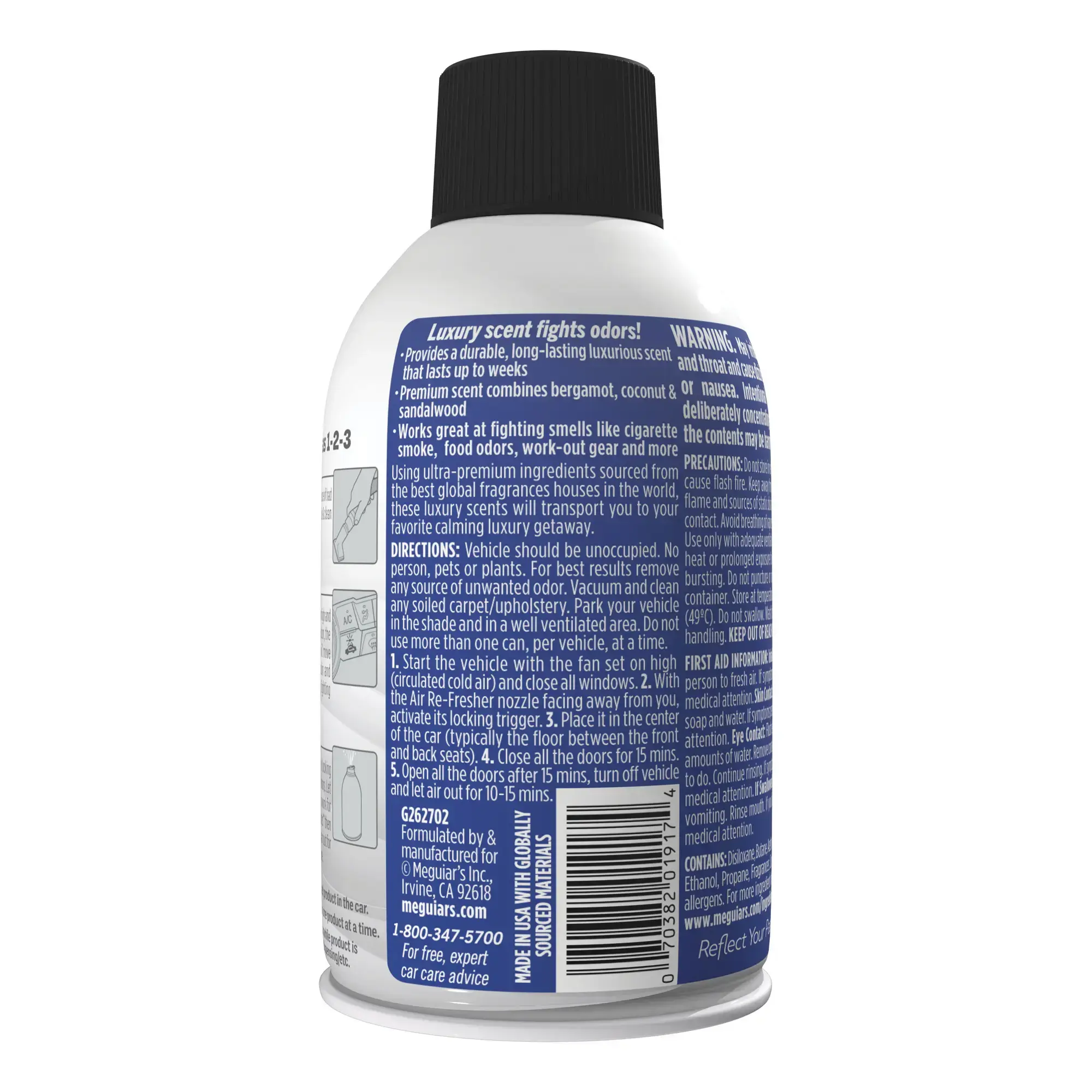 Meguiars Whole Car Air Re-Fresher Stargazer 59ml