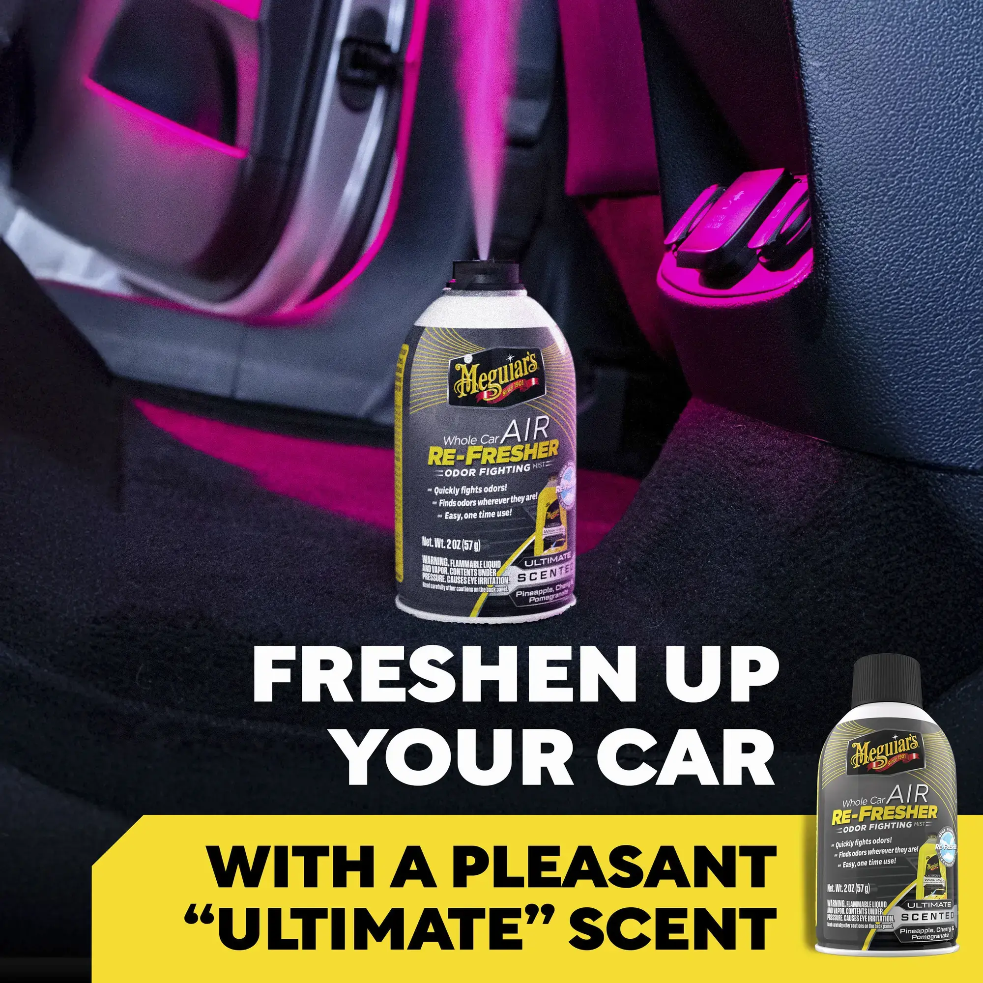 Meguiars Whole Car Air Re-Fresher Ultimate 59ml