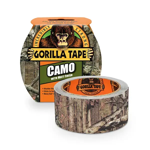 Gorilla Gorilla Glue Camo Tape 8M (Packed in 8pc counter Display)