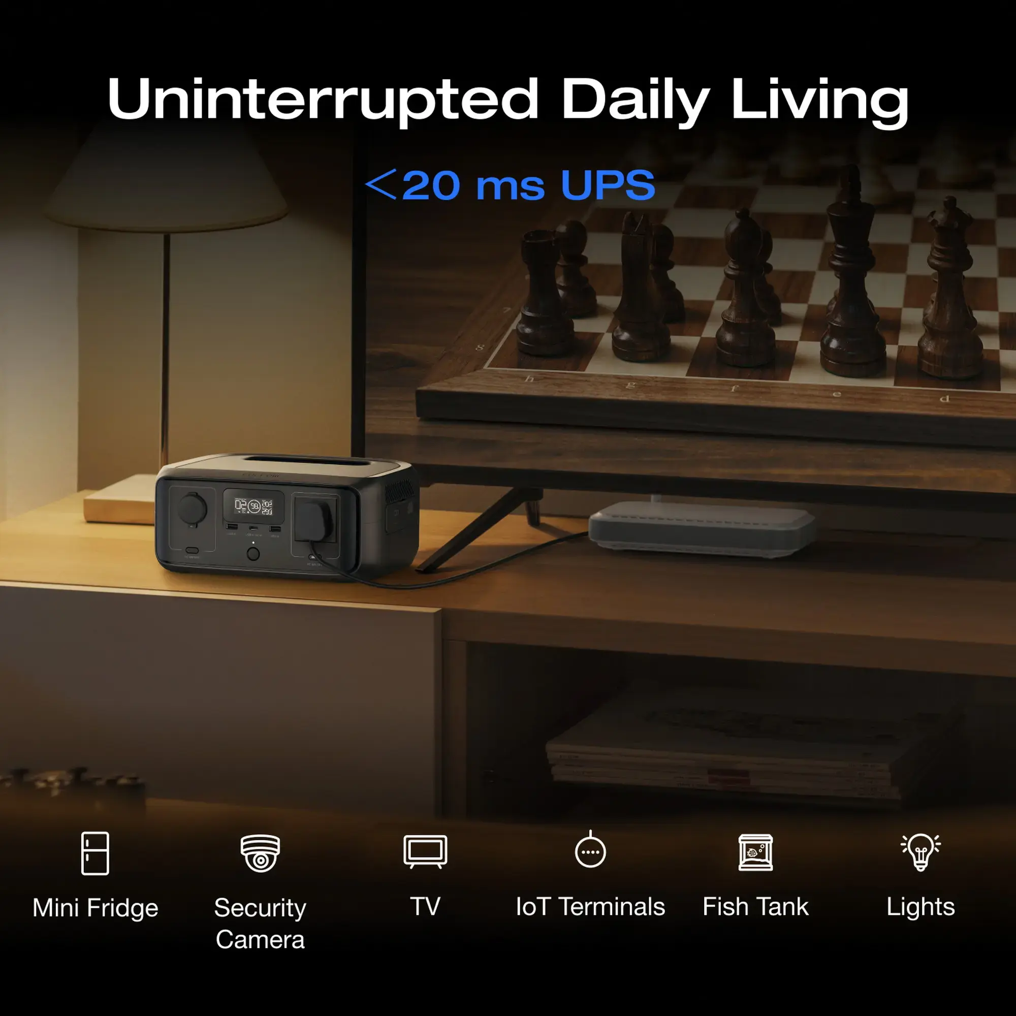 EcoFlow RIVER 3 UPS Portable Power Station