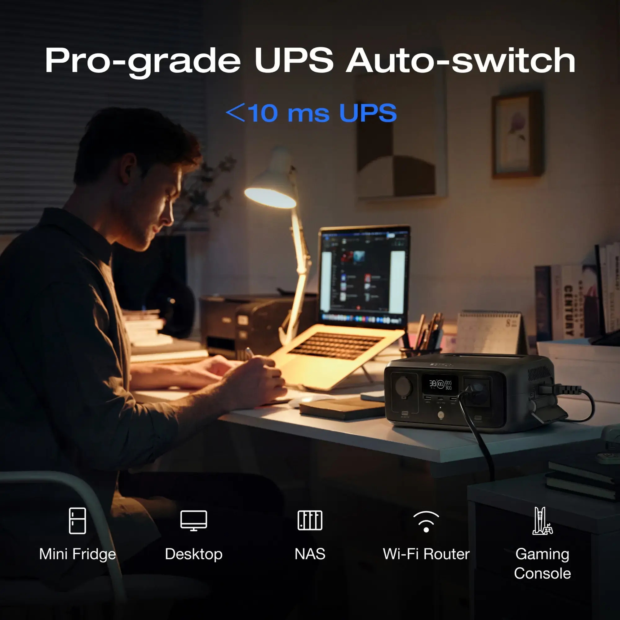 EcoFlow RIVER 3 UPS Portable Power Station