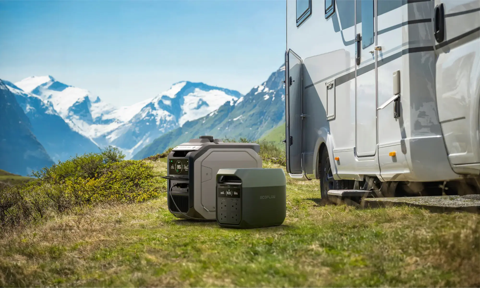 EcoFlow DELTA 3 1024Wh Capacity | 1800W Output  | 500W Solar Input