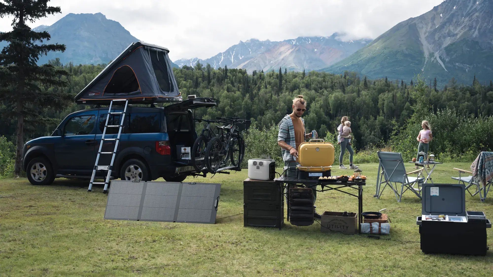 EcoFlow DELTA 3 1536Wh Capacity | 1800W Output  | 500W Solar Input