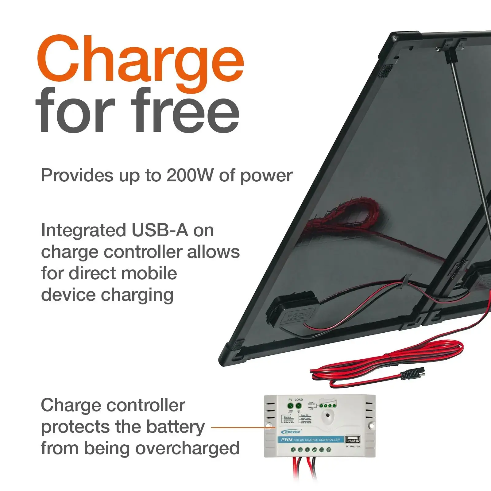 Osram OHPS200 BATTERYcharge Solar 200W Foldable Solar Panel