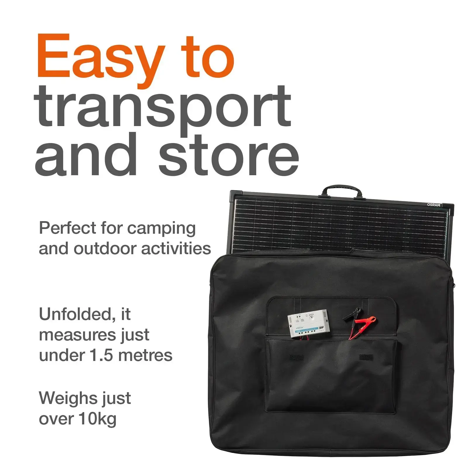 Osram OHPS200 BATTERYcharge Solar 200W Foldable Solar Panel