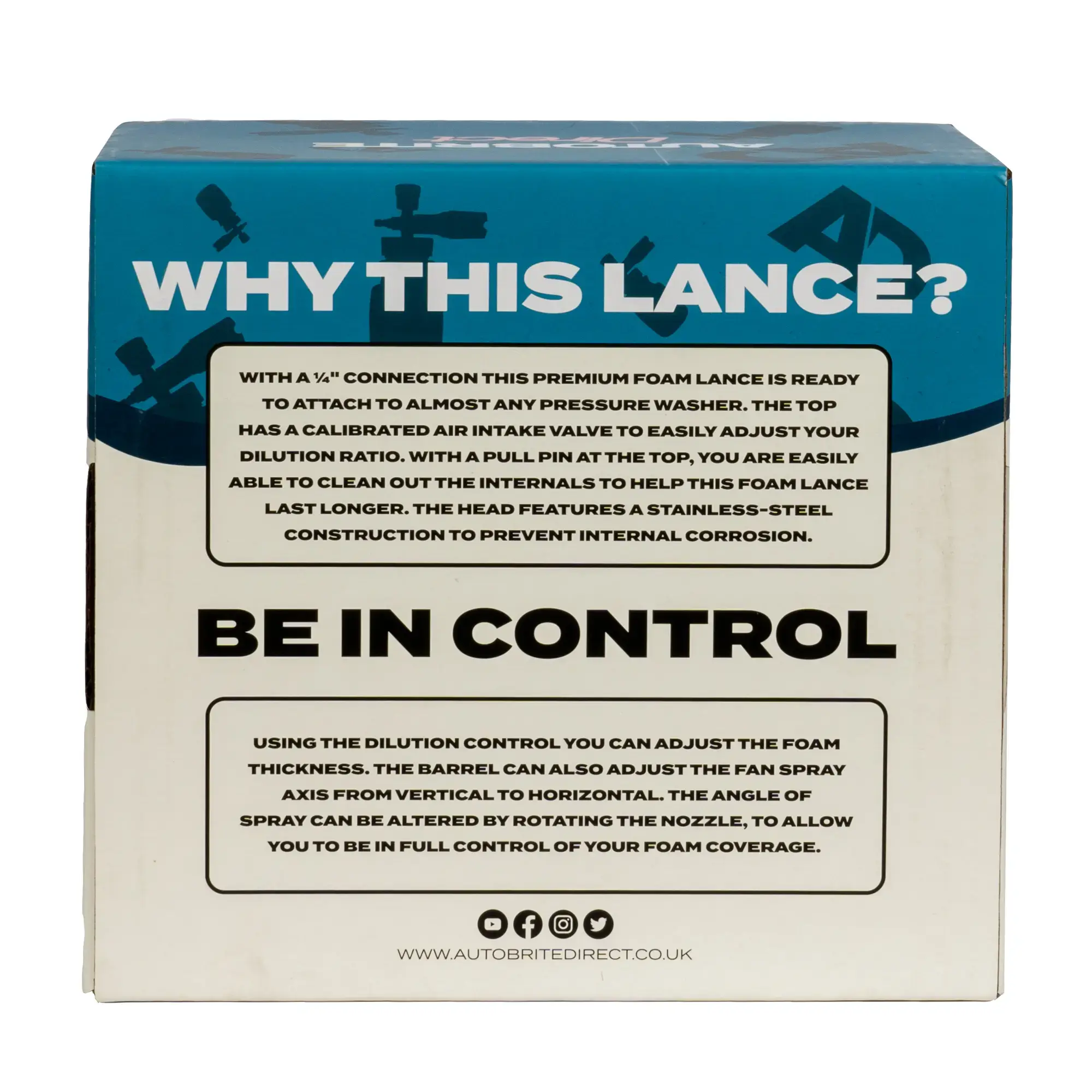 Autobrite Snowfoam Lance