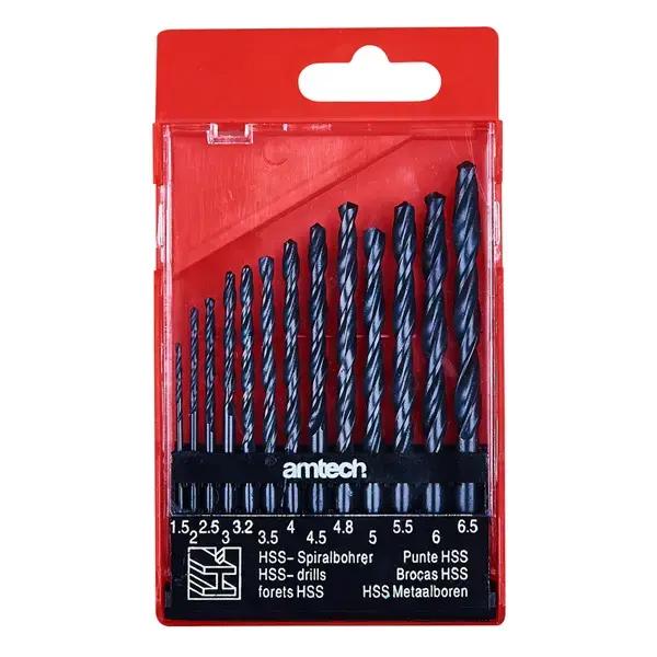 amtech 13pc High Speed Drill Set - Small