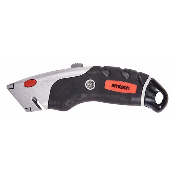 amtech Retractable Utility Knife - Soft Grip