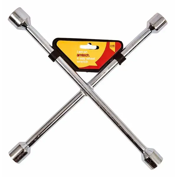 amtech 4 Way Wheel Wrench