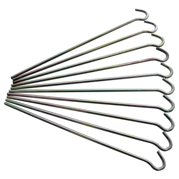 amtech 10pc Metal Garden Pegs