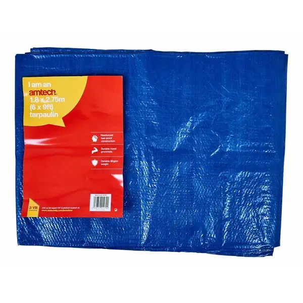 amtech 6 X 9 Tarpaulin - Blue