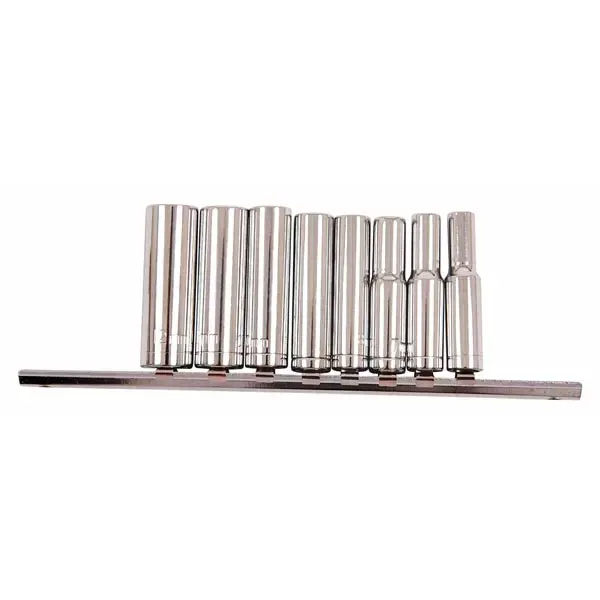 amtech 9pc 1/4 Deep Socket Set