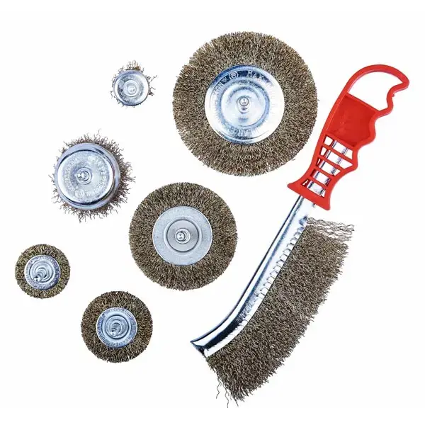 amtech 7pc Wire Brush Set