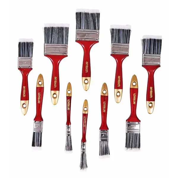 amtech 10pc Paint Brush Set