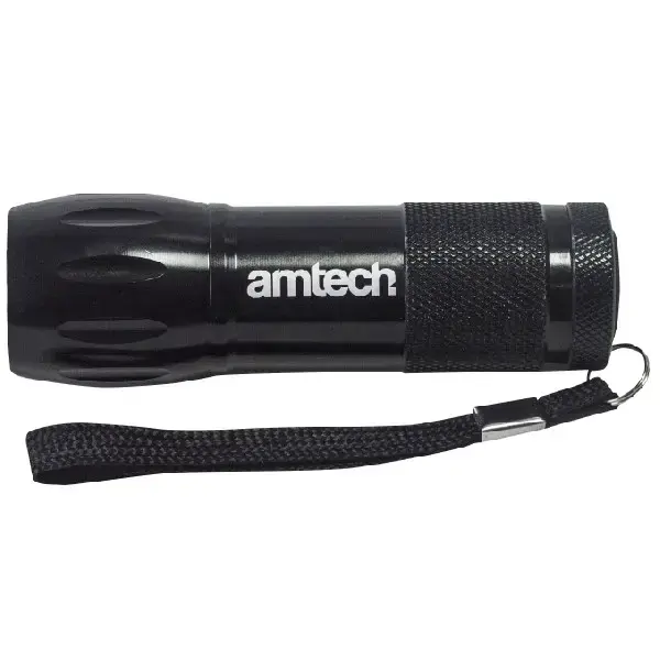 amtech 3W Cob Led Mini Torch (Aluminium)