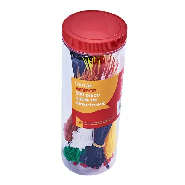 amtech 500pc Assorted Cable Tie