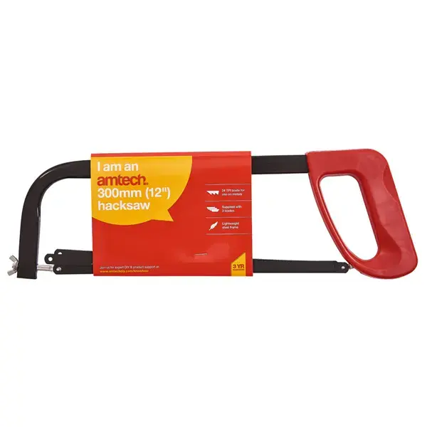 amtech 12Inch Hacksaw & 3 Blades
