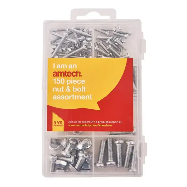 amtech 150pc Nuts And Bolt Kit