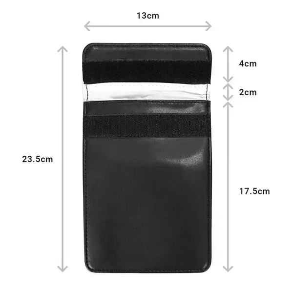 DISKLOK RFID Faraday Signal Blocking Wallet, 17.5Cm