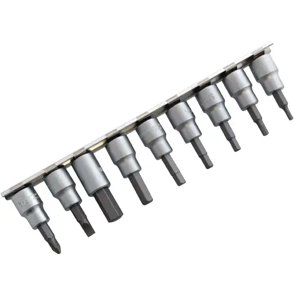 amtech 10pc 3/8? Drive Hex Bit Socket Set
