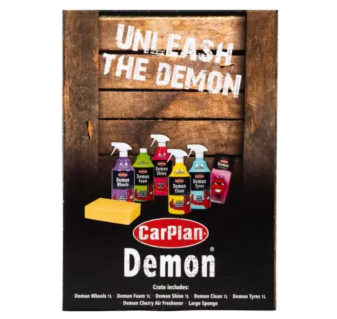 Demon 7 Piece Car Cleaning Kit