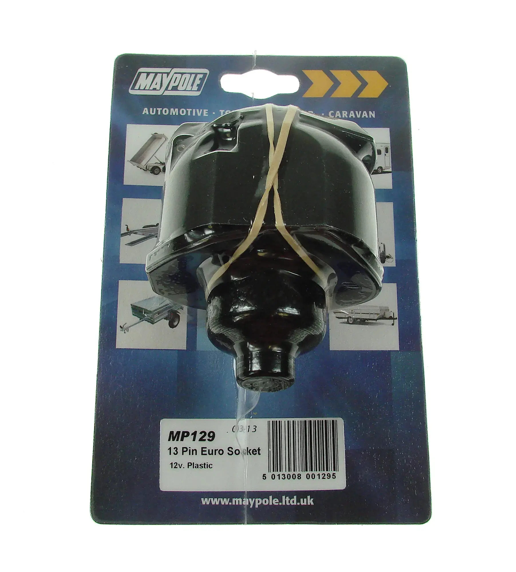 Maypole 13 Pin/12v European Trailer Board Socket