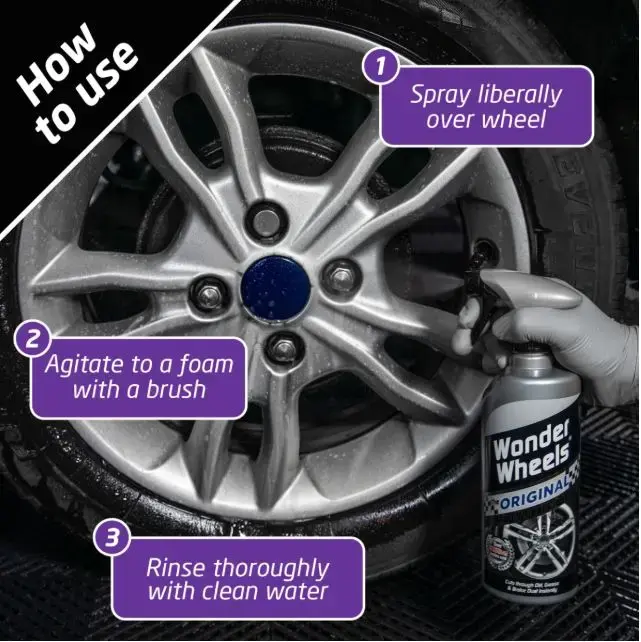 Wonder Wheels Original Alloy Wheel Cleaner 600ml