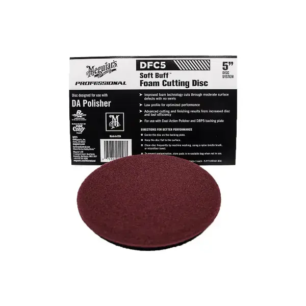 Meguiars Professional Soft Buff Foam Cutting Disc 5"