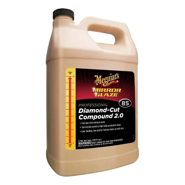 Meguiars Mirror Glaze 85 Professional Diamond-Cut Compound 2.0 3.79Ltr