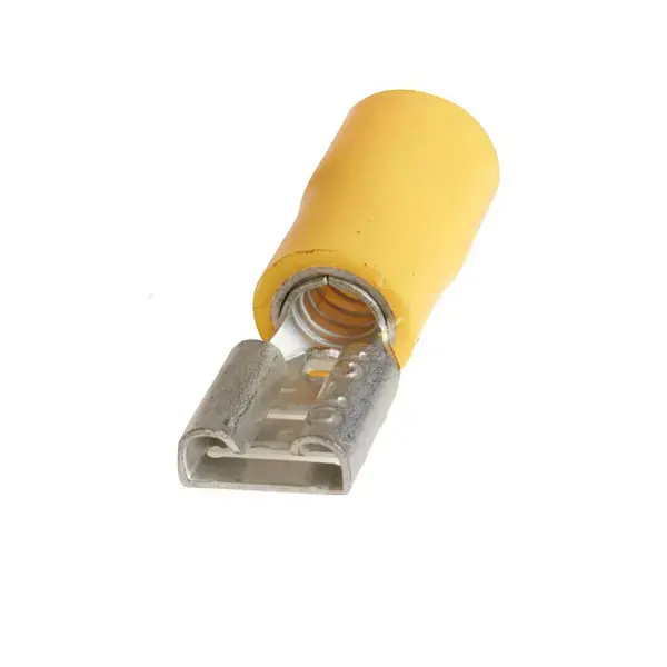 Pearl PK OF 50TERMINAL YELLOW 250 PUSH ON