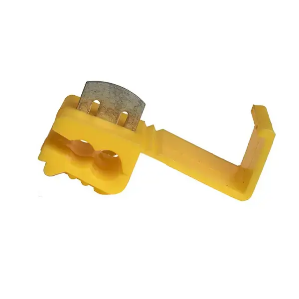 Pearl Terminal Yellow Self Strip Tab Connector