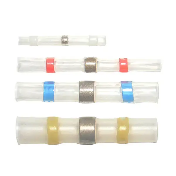 Pearl PK OF 25TERMINAL H/SHRINK SOLDER SLEEVES WHITE