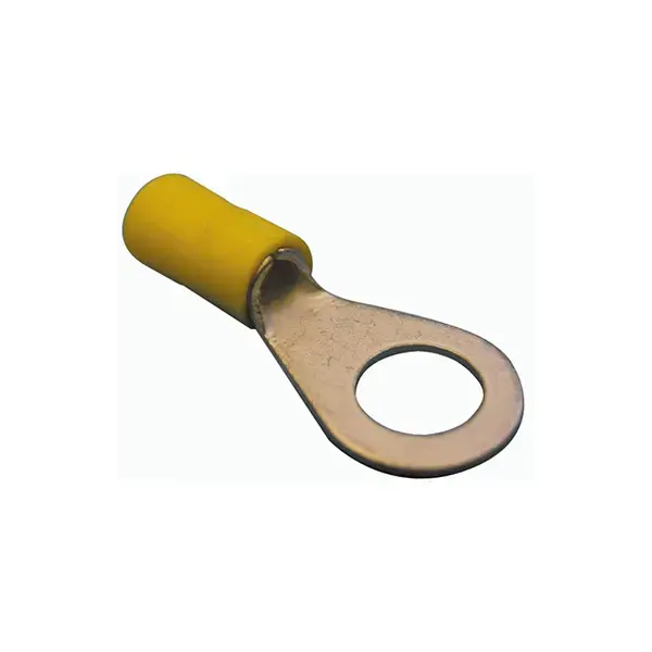 Pearl PK OF 10WIRE CONNECTOR YELLOW  8MM ID (