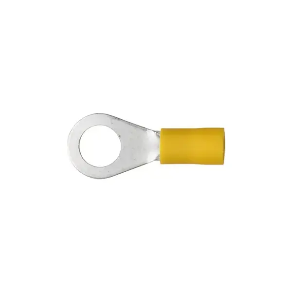 Pearl PK OF 10WIRE CONNECTOR YELLOW  10MM ID