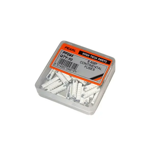 Pearl PK OF 10FUSE CONTINENTAL TYPE 8A (X10)