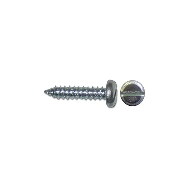 Pearl 8mm x 1/2 Slot Pan AB ZP Self Tapping Screws (pk 50)