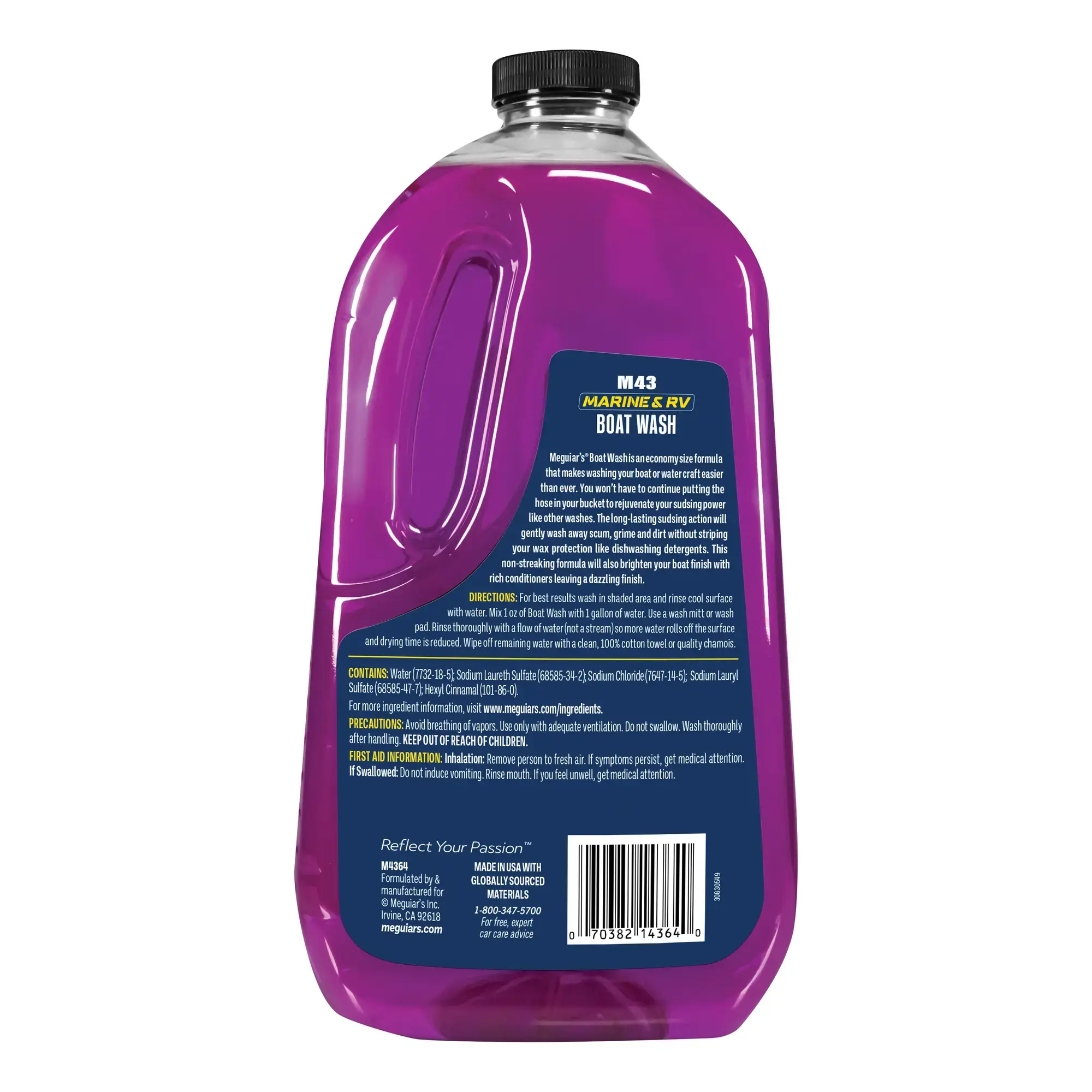 Meguiars Marine & RV Boat Wash 1.89Ltr